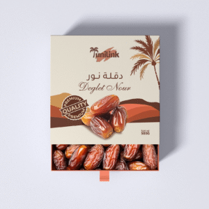 Processed Deglet Noor Dates - Carton Box