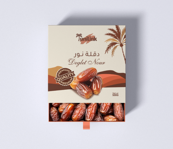 Processed Deglet Noor Dates - Carton Box