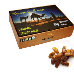 Standard Deglet Noor Dates  Carton Box